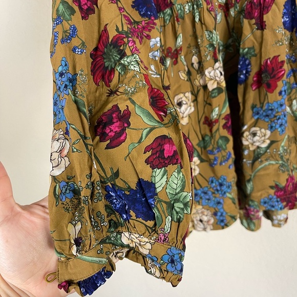 Hatch Maternity Alana Floral Long Sleeve Top Size 0 XS - Picture 4 of 7